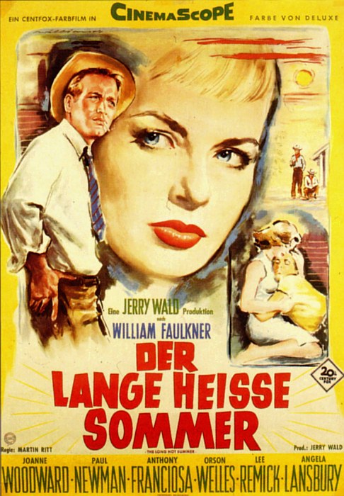 Plakat zum Film: lange heiße Sommer, Der