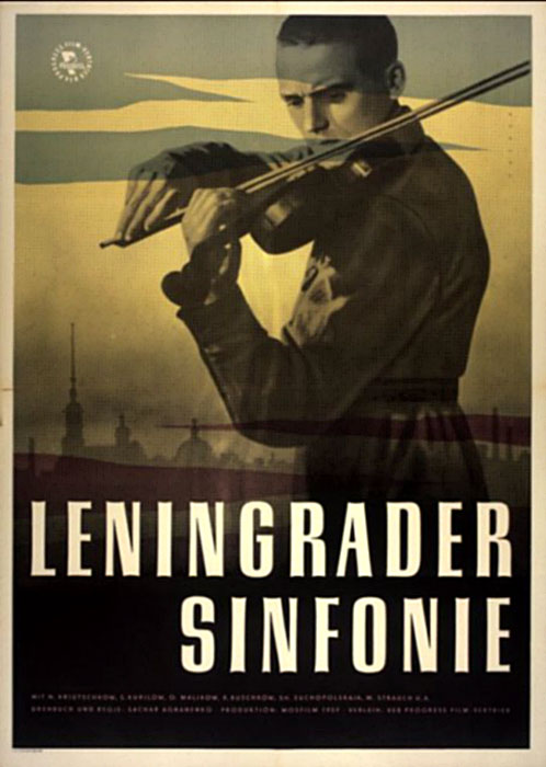 Plakat zum Film: Leningrader Sinfonie