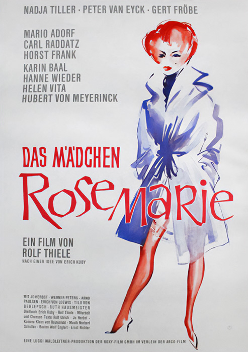 Plakat zum Film: Mädchen Rosemarie, Das