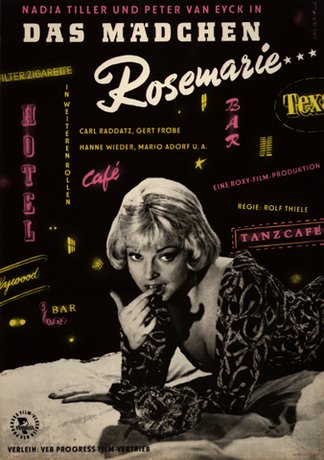 Plakat zum Film: Mädchen Rosemarie, Das