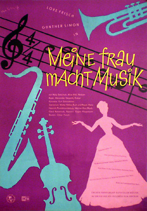 Plakat zum Film: Meine Frau macht Musik