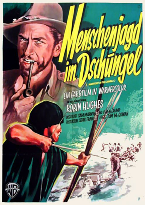 Plakat zum Film: Menschenjagd im Dschungel