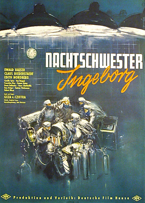 Plakat zum Film: Nachtschwester Ingeborg