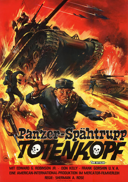 Plakat zum Film: Panzer-Spähtrupp Totenkopf