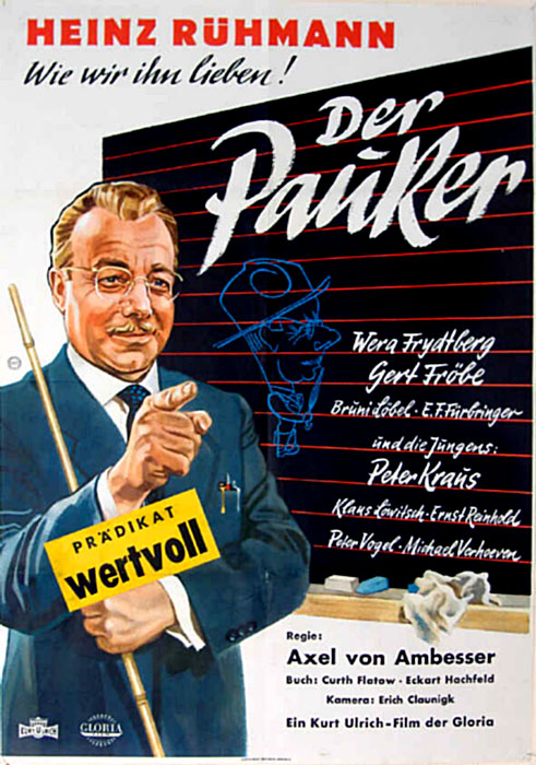 Plakat zum Film: Pauker, Der