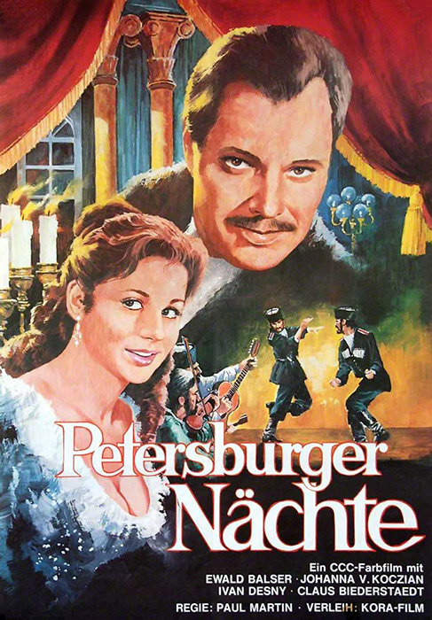 Plakat zum Film: Petersburger Nächte