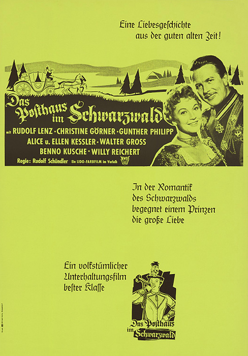 Plakat zum Film: Posthaus im Schwarzwald, Das