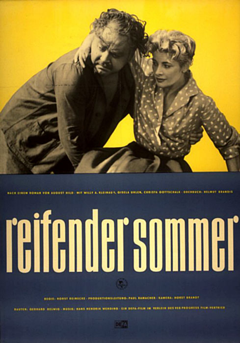 Plakat zum Film: Reifender Sommer