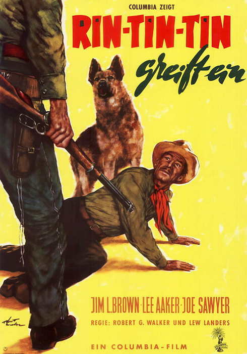 Plakat zum Film: Rin-Tin-Tin greift ein