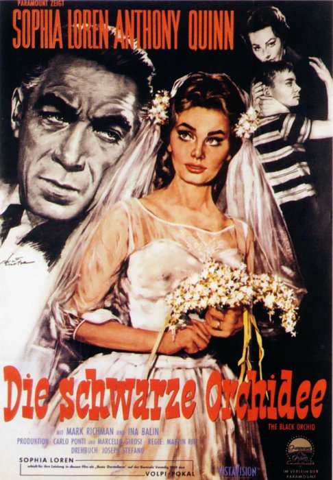 Plakat zum Film: schwarze Orchidee, Die