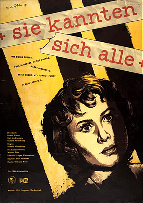 Plakat zum Film: Sie kannten sich alle