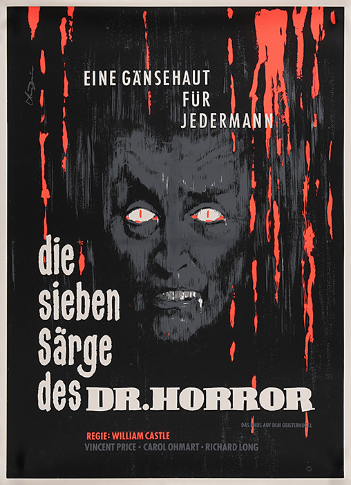 Plakat zum Film: sieben Särge des Dr. Horror, Die