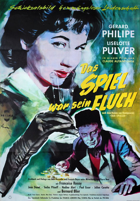 Plakat zum Film: Spiel war sein Fluch, Das