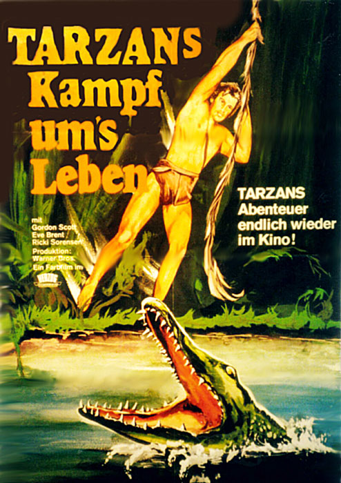 Plakat zum Film: Tarzans Kampf ums Leben