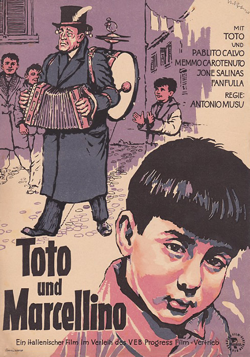 Plakat zum Film: Totò und Marcellino