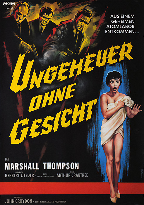 Plakat zum Film: Ungeheuer ohne Gesicht