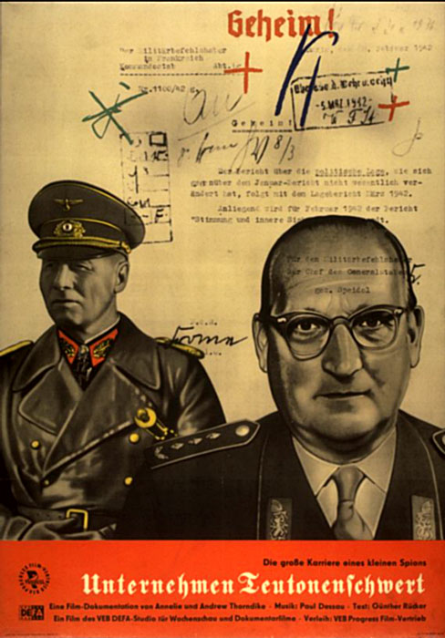 Plakat zum Film: Unternehmen Teutonenschwert