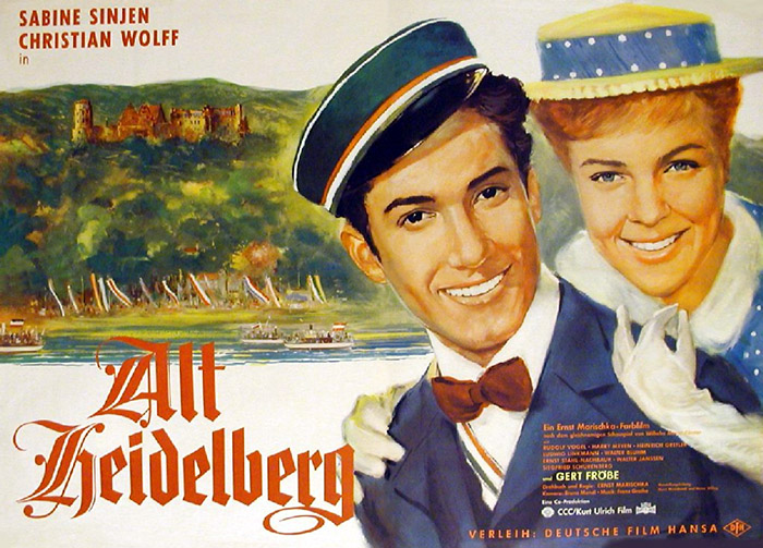 Plakat zum Film: Alt Heidelberg