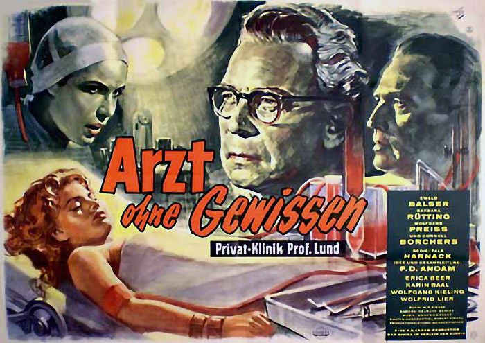 Plakat zum Film: Arzt ohne Gewissen