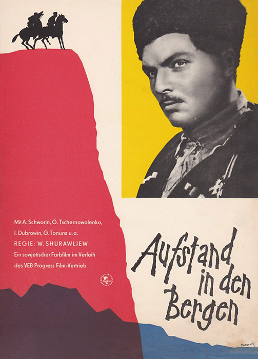 Plakat zum Film: Aufstand in den Bergen