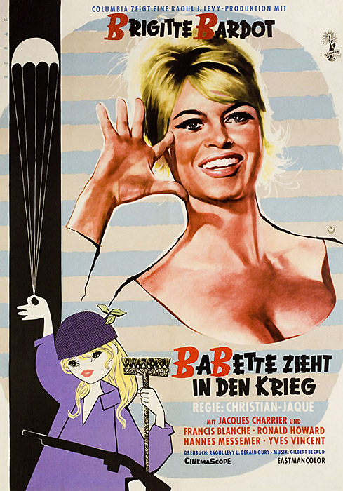 Plakat zum Film: Babette zieht in den Krieg