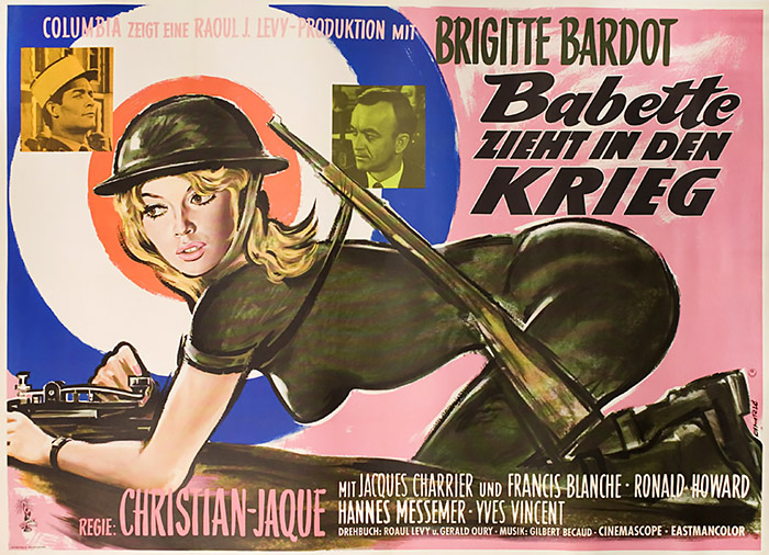 Plakat zum Film: Babette zieht in den Krieg
