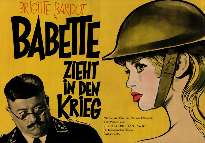 Plakat zum Film: Babette zieht in den Krieg