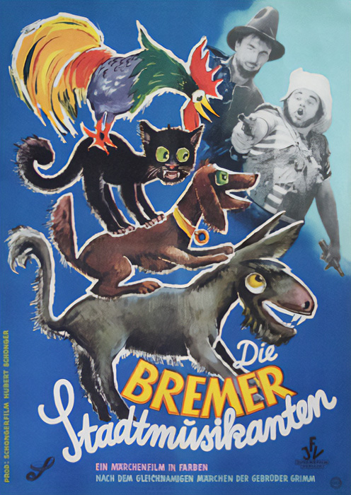 Plakat zum Film: Bremer Stadtmusikanten, Die