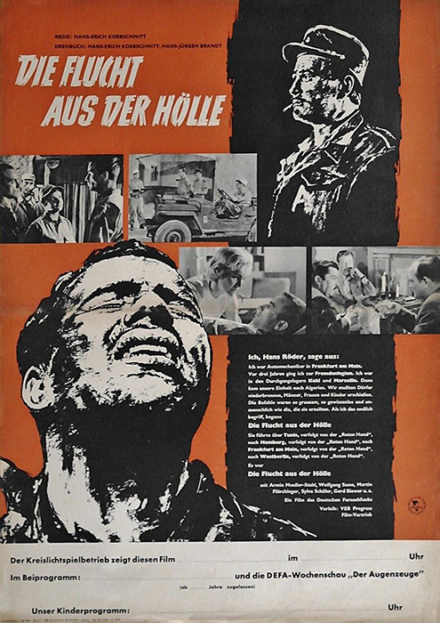 Plakat zum Film: Flucht aus der Hölle, Die