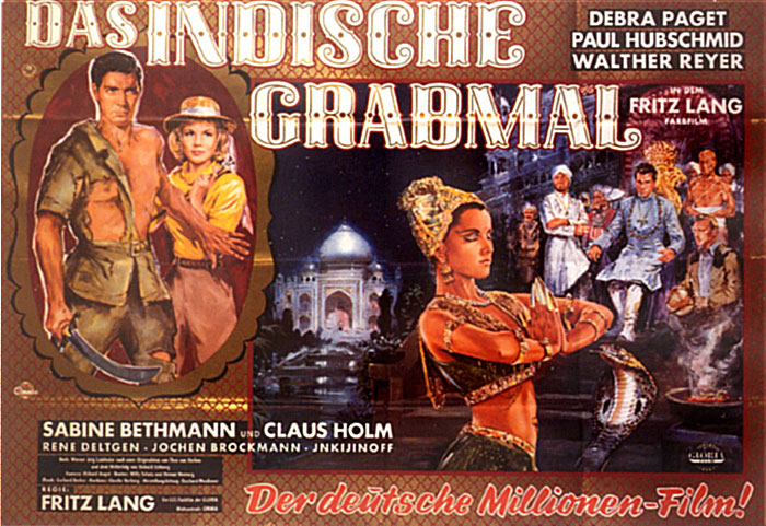 Plakat zum Film: indische Grabmal, Das