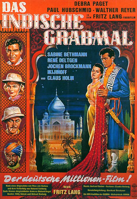 Plakat zum Film: indische Grabmal, Das