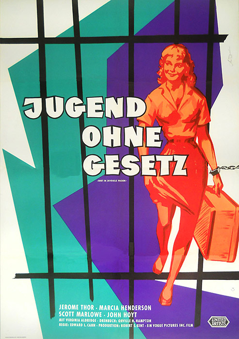 Plakat zum Film: Jugend ohne Gesetz