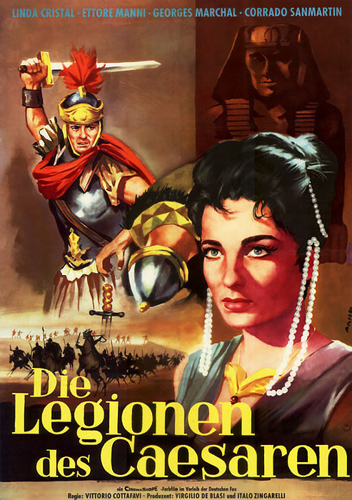 Filmplakat Legionen des Caesaren, Die (1959) FilmposterArchiv
