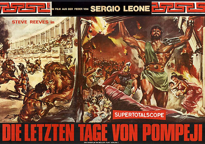 Plakat zum Film: letzten Tage von Pompeji, Die