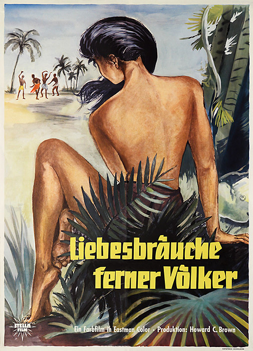 Plakat zum Film: Liebesbräuche ferner Völker