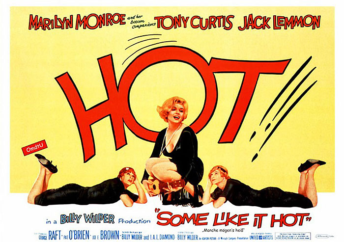 Plakat zum Film: Manche mögen's heiß