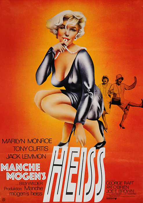 Plakat zum Film: Manche mögen's heiß