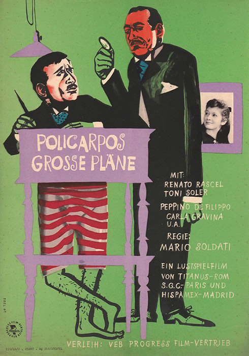 Plakat zum Film: Policarpos große Pläne
