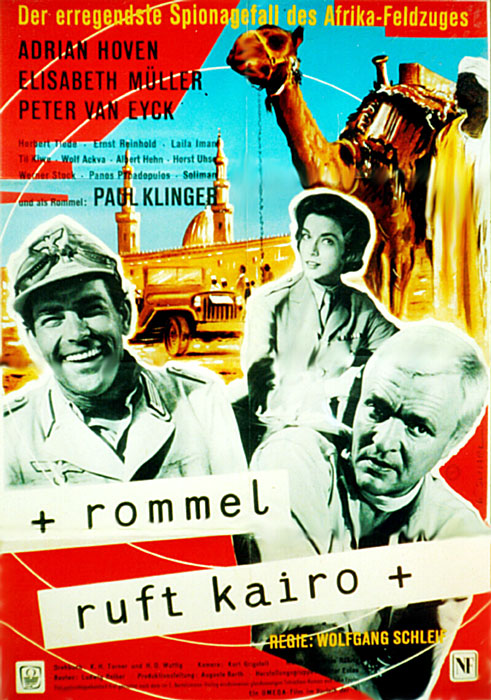 Plakat zum Film: Rommel ruft Kairo