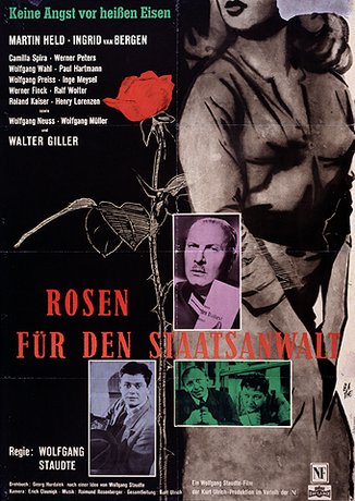 Plakat zum Film: Rosen für den Staatsanwalt