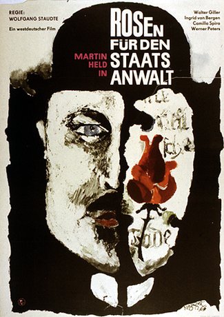 Plakat zum Film: Rosen für den Staatsanwalt