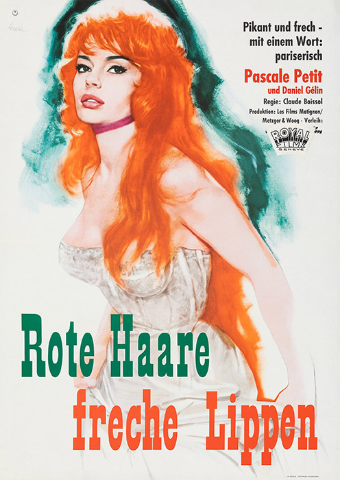 Plakat zum Film: Rote Haare - freche Lippen