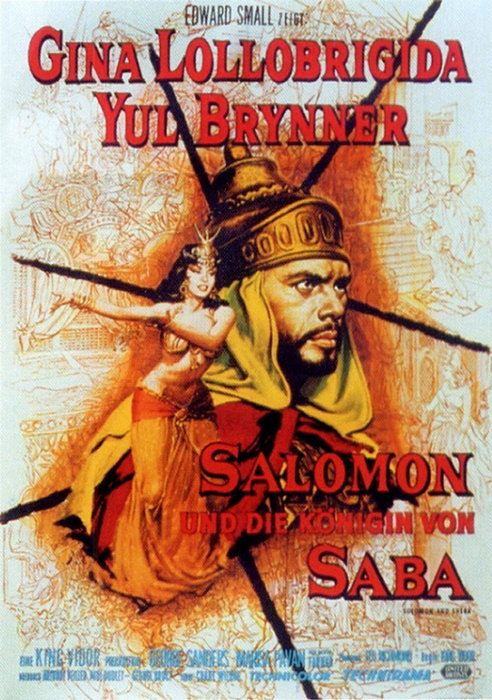 Plakat zum Film: Salomon und die Königin von Saba