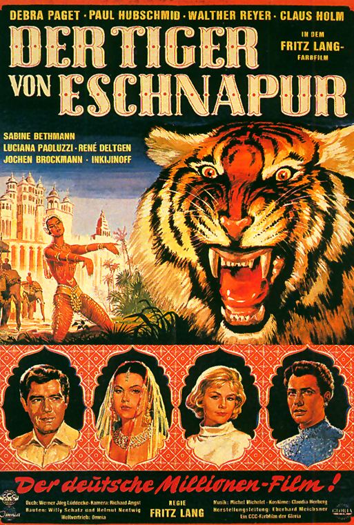 Plakat zum Film: Tiger von Eschnapur, Der