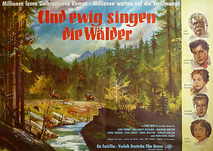 Plakat zum Film: Und ewig singen die Wälder