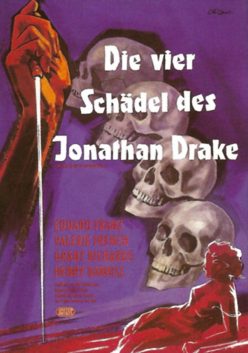 Plakat zum Film: vier Schädel des Jonathan Drake, Die