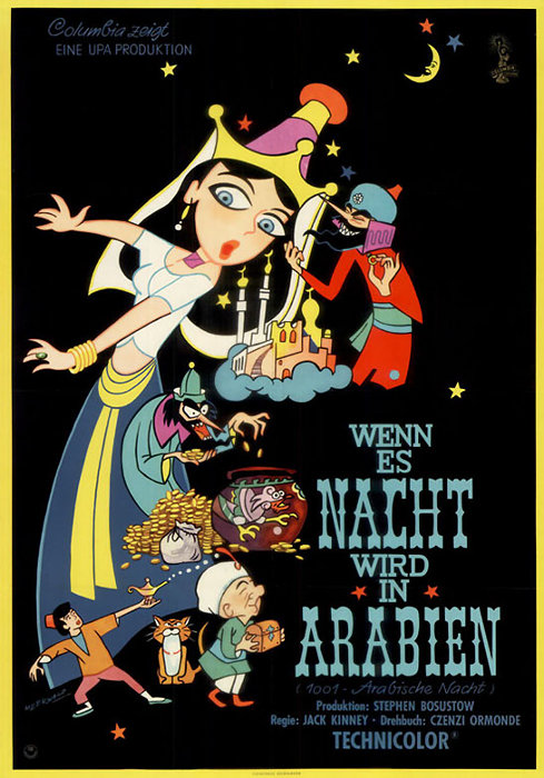 Plakat zum Film: Wenn es Nacht wird in Arabien