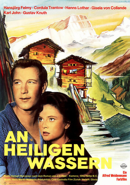 Plakat zum Film: An heiligen Wassern