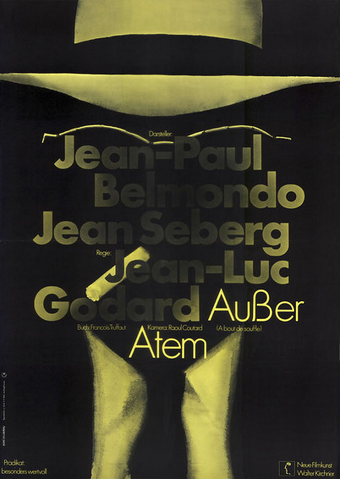 Plakat zum Film: Außer Atem