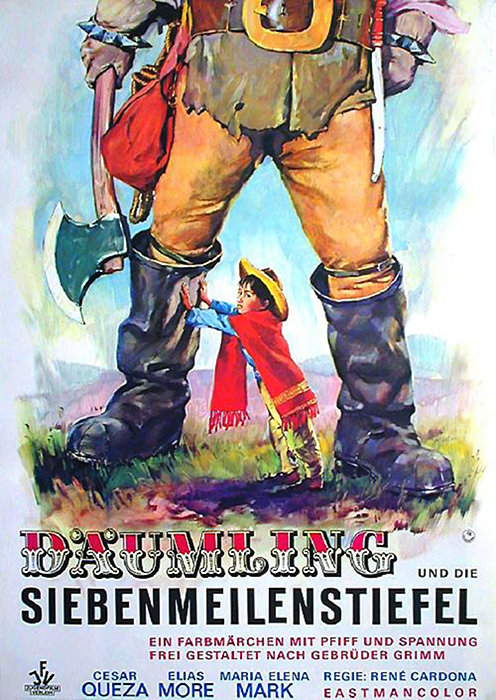 Plakat zum Film: Däumling und die Siebenmeilenstiefel